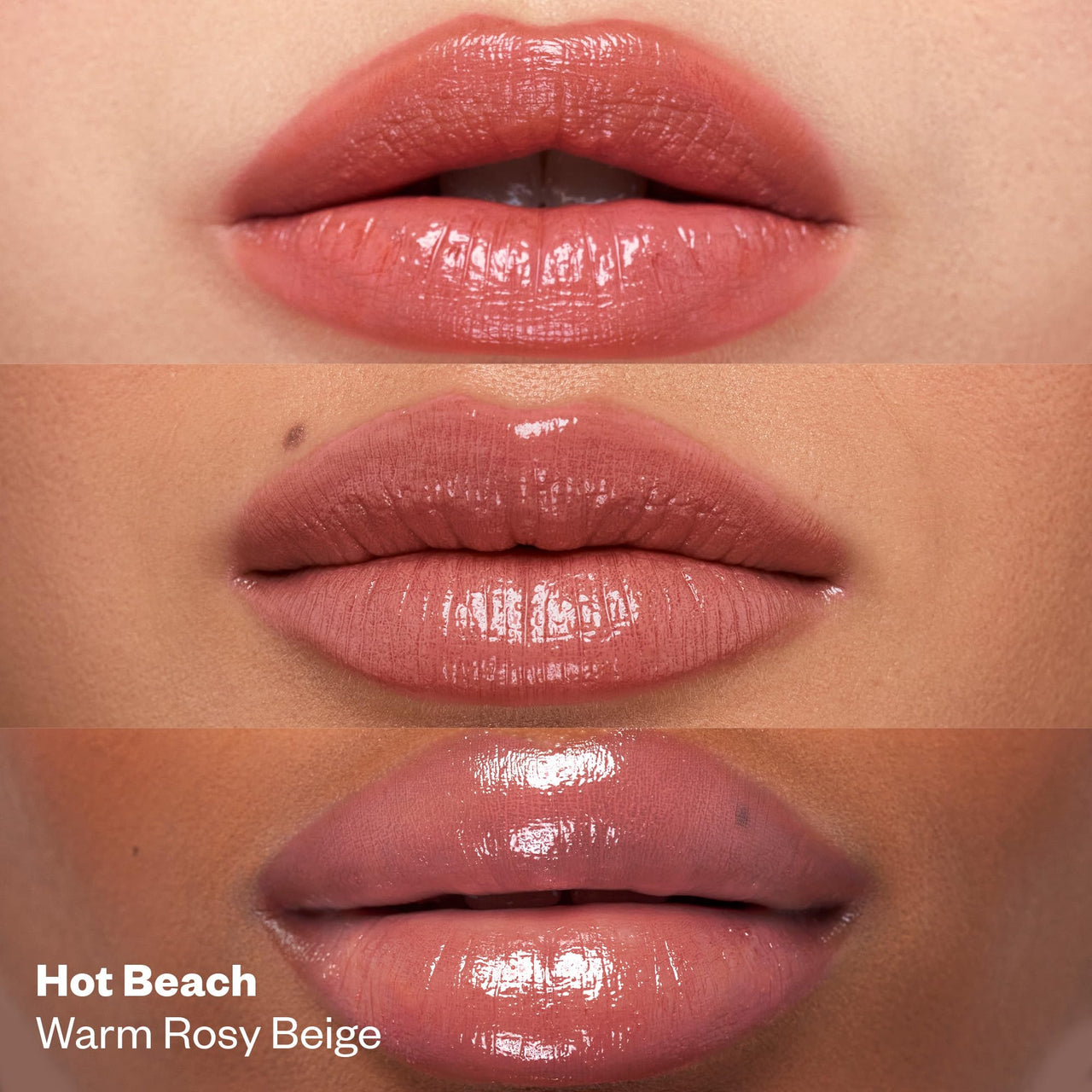 Kosas Wet Stick Moisturizing Shiny Sheer Lipstick with Ceramides, Hyaluronic acid, Peptides and Mango Butter - Soothes, Softens, and Moisturizes Lips – Hot Beach