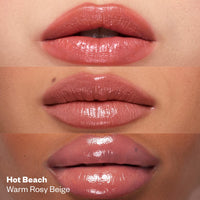 Thumbnail for Kosas Wet Stick Moisturizing Shiny Sheer Lipstick with Ceramides, Hyaluronic acid, Peptides and Mango Butter - Soothes, Softens, and Moisturizes Lips – Hot Beach
