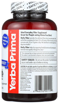 Thumbnail for Yerba Prima Daily Fiber, 625mg, 180 Caplets