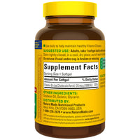 Thumbnail for Nature Made Vitamin D3 1000 IU (25 mcg), Vitamin D Supplement for Bone, Teeth, Muscle and Immune Health Support, 180 Softgels, 180 Day Supply