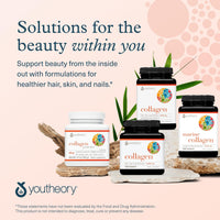 Thumbnail for Youtheory Advanced Collagen - 6,000 mg - with Vitamin C - for Hair, Skin & Nails* - Collagen Supplements for Women and Men - 160 Tablets