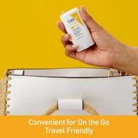 Thumbnail for CeraVe Mineral Sunscreen Stick SPF 50, Broad Spectrum SPF + Hyaluronic Acid + Ceramides, Titanium Dioxide & Zinc Oxide, 100% Mineral Face Sunscreen Stick, Fragrance Free & Oil Free