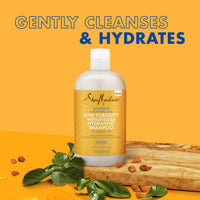 Thumbnail for SheaMoisture Low Porosity Weightless Hydrating Shampoo For Moisture Resistant, Curly, Coily Hair Lightweight Hair Shampoo 13 fl oz
