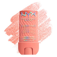 Thumbnail for NYX PROFESSIONAL MAKEUP Buttermelt Glaze Stix, Non-Greasy Highlighter Stick With Up To 8HR Make Up Wear - 09 Melt Down (Peach)
