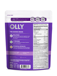 Thumbnail for OLLY Sleep Gummy, 3 mg Melatonin, L-Theanine, Chamomile, and Lemon Balm Extracts, Blackberry Flavor, 30 Day Supply - 60 Count