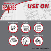 Thumbnail for Bonide Revenge House Guard Foaming Insect Killer, 15 oz Ready-to-Use Aerosol Spray, Long Lasting Protection Indoors, Odorless and Nonstaining