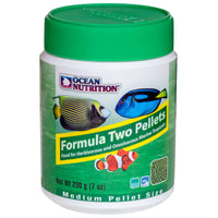 Thumbnail for Ocean Nutrition Formula Two Pellets - Fish Food for Herbivorous & Omnivorous Marine Tropical Fish, High Protein(40%) - 7 oz (200 g) Medium Pellets