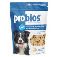 Thumbnail for Probios Digestive Support Chewables for Dogs, Daily Probiotic Supplement for Gut Health, Digestion & Immune Support, 1 lb