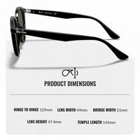 Thumbnail for Ray-Ban RB2180 Round Shape Sunglasses for Men and Women- Timeless Classic Sun Glasses with Modern Elegance - Premium UV Protection & Classic Lenses - Designer Men's and Women's Sunglasses