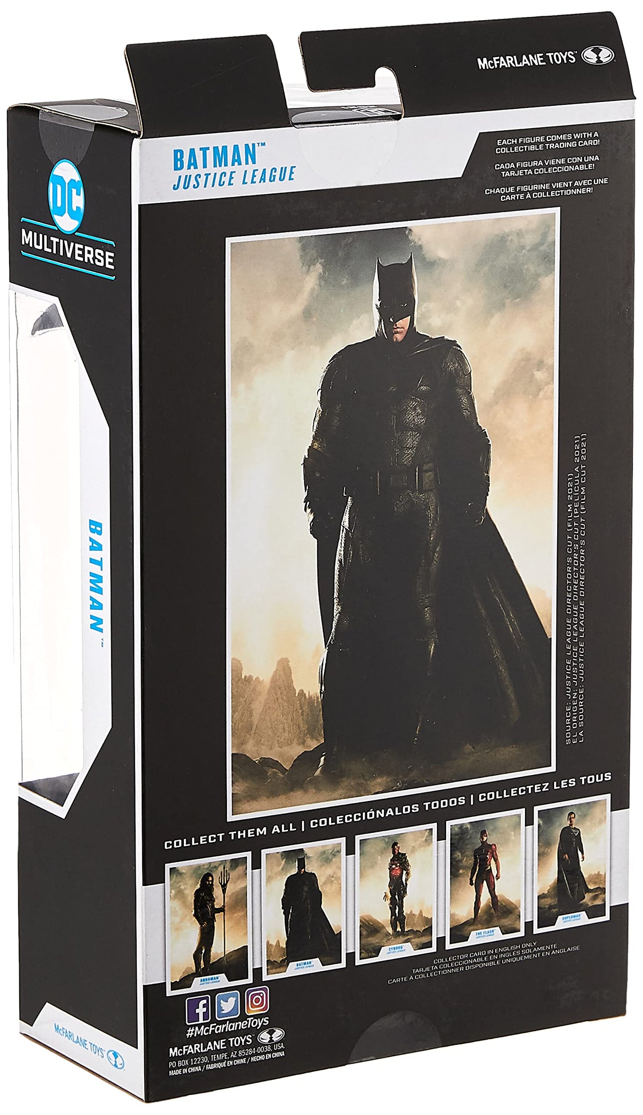McFarlane Toys DC Justice League Movie Batman 7" Action Figure