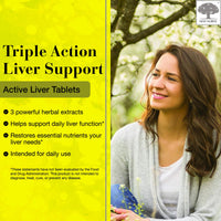 Thumbnail for NEW NORDIC Active Liver 30-Day Supply, Daily Liver Supplement, Milk Thistle, Artichoke & Turmeric, 30 Tablets (Pack of 1)