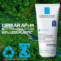 Thumbnail for La Roche-Posay Lipikar AP+ Triple Repair Moisturizing Cream, Face & Body Lotion For Dry Skin, Shea Butter & Niacinamide Moisturizer, Gentle Face & Body Cream For Dry, Rough & Sensitive Skin