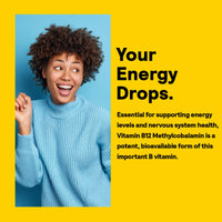 Thumbnail for Nature's Life B12 Drops 5000 mcg - Vitamin B12 Methylcobalamin - Liquid B12 Supplement for Energy Metabolism, Nerve Function and Red Blood Cell Support Natural Mixed Berry, Sugar Free (200 Serv, 4oz)