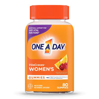 Thumbnail for One A Day Womenâ€™s Multivitamin Gummies, Supplement with Vitamin A, C, D, E and Zinc for Immune Health Support*, Calcium & more, 80 count