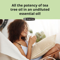 Thumbnail for De La Cruz 100% Pure Tea Tree Essential Oil from Australia - Steam Distilled for Aromatherapy - 1 FL OZ (30 mL)