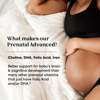 Thumbnail for One A Day Prenatal Advanced- Prenatal Vitamins with Folic Acid, Choline, DHA & Iron, Pregnancy Vitamins for Women to Support Baby’s Development, 60+60 Ct (120 Total Set) (Packaging May Vary)