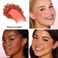 Thumbnail for Too Faced Cloud Crush Blush | Buildable, Blendable, High Pigment Color, Vegan + Cruelty Free, 0.17 oz, Tequila Sunset