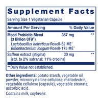 Thumbnail for Life Extension FLORASSIST® Probiotic Mood Improve, probiotic and Saffron Blend enhances Mood and Mental Outlook, Non-GMO, Gluten-Free, 1 Daily, Vegetarian, 30 Capsules