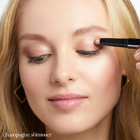 Thumbnail for Julep Eyeshadow 101 Crème-to-Powder Waterproof Eyeshadow Stick Duo – Long-Lasting, Crease-Proof, Easy Apply with Built-in Smudger - Desert & Champagne