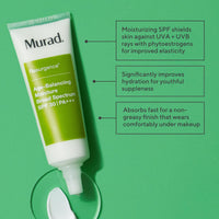 Thumbnail for Murad Age-Balancing Moisture Broad Spectrum SPF 30 - Resurgence Moisturizer SPF - Protects and Improves Elasticity, 1.7 oz