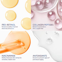 Thumbnail for Dove Cream Serum Pro-Retinol + Firming for Elasticity and Firmness, with Collagen Peptides, Niacinamide and Antioxidants Lotion, 8 oz