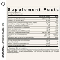 Thumbnail for Codeage Liposomal NMN Multivitamin Supplement – NMN 500 mg Nicotinamide Mononucleotide with Vitamins A, C, D3, E, K2, B-Complex - Alpha Lipoic Acid, TMG Betaine – Non-GMO – 120 Capsules
