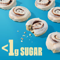 Thumbnail for Legendary Foods 22g Protein Cinnamon Roll - Premium High Protien Bars, Low Carb Meal Replacement Snack, Low Glycemic Index, Gluten Free Snacks - Sweet Zero Sugar, Keto and Diabetic Friendly 10-Pack