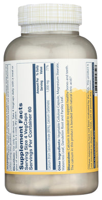 Thumbnail for Solaray Calcium Citrate, 240 Caps, 0.75 Bottle
