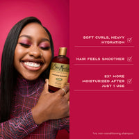 Thumbnail for SheaMoisture Intensive Hydration Shampoo Manuka Honey and Mafura Oil for Dry, Damaged Hair Sulfate-Free 13 fl oz