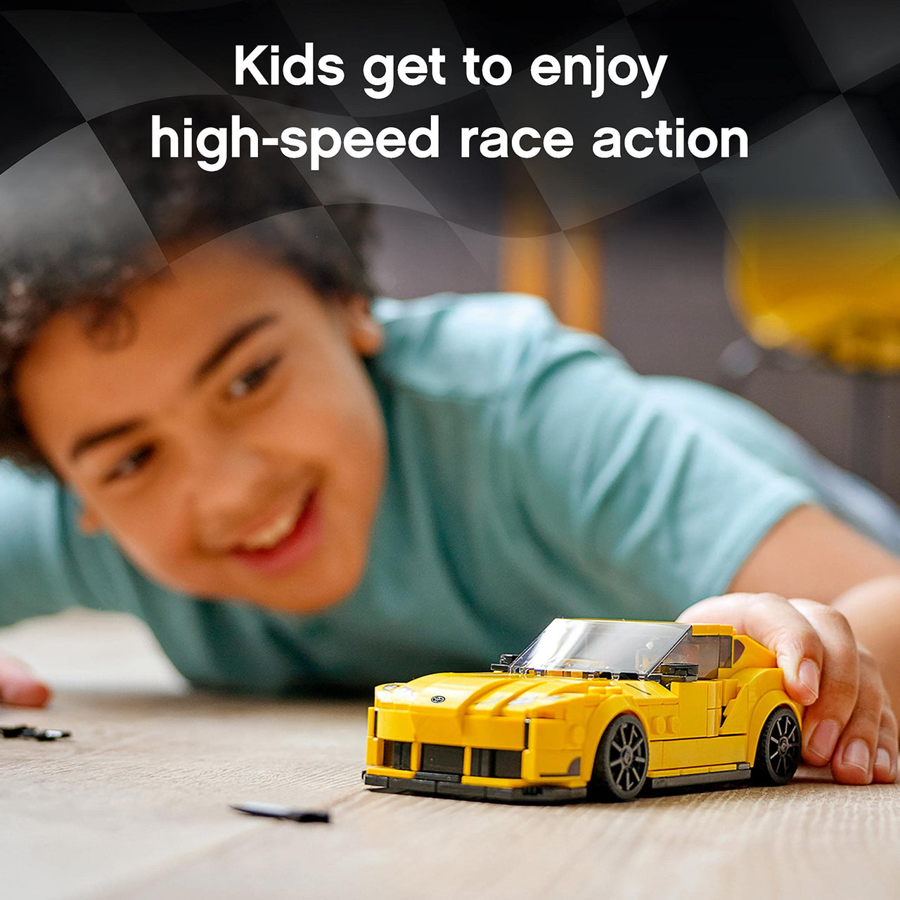 LEGO® Speed Champions Toyota GR Supra 76901 Toy Car Building Kit; Racing Car Toy for Kids