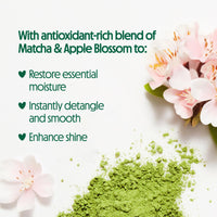 Thumbnail for Not Your Mother's Naturals Essential Nourish Shampoo & Conditioner Set - 15.2 fl oz - Sulfate-Free Hair Products - Matcha Green Tea & Apple Blossom