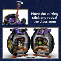 Thumbnail for LEGO Harry Potter Cauldron: Secret Potions Classroom Building Toy for Girls & Boys - Pretend Play Set for Kids, Ages 10+ - 2 Minifigures & Hermione's Otter Patronus - Gift Idea for Birthdays - 76464