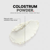 Thumbnail for Codeage Bovine Colostrum Powder Supplement 4-Month Supply, 1000mg per Serving, Grass-Fed Ethically Sourced, Immunoglobulin-Rich Prized First Milk, Cold-Chain Pasteurized, Agglomerated, Non-GMO, 4.3 OZ