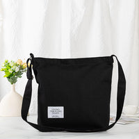 Thumbnail for Covelin Women's Retro Large Size Canvas Shoulder Bag Hobo Crossbody Handbag Casual Tote Black