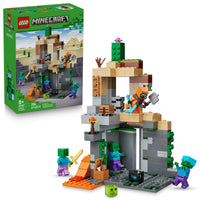 Thumbnail for LEGO Minecraft Zombie Dungeon Building & Pretend Play Toy for Boys & Girls - Video Game Playset & Toy Figures for Kids, Ages 8+ - W/Wandering Wastelands Minifigure - Gift Idea for Birthdays - 21587
