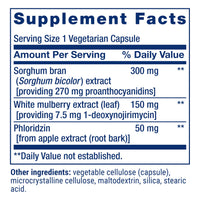 Thumbnail for Life Extension Tri Sugar Shield®, Sorghum bran, White Mulberry, phloridzin Apple polyphenol, Three Botanical extracts Promote Healthy Glucose Metabolism, Gluten-Free, Non-GMO, Vegetarian, 60 Capsules