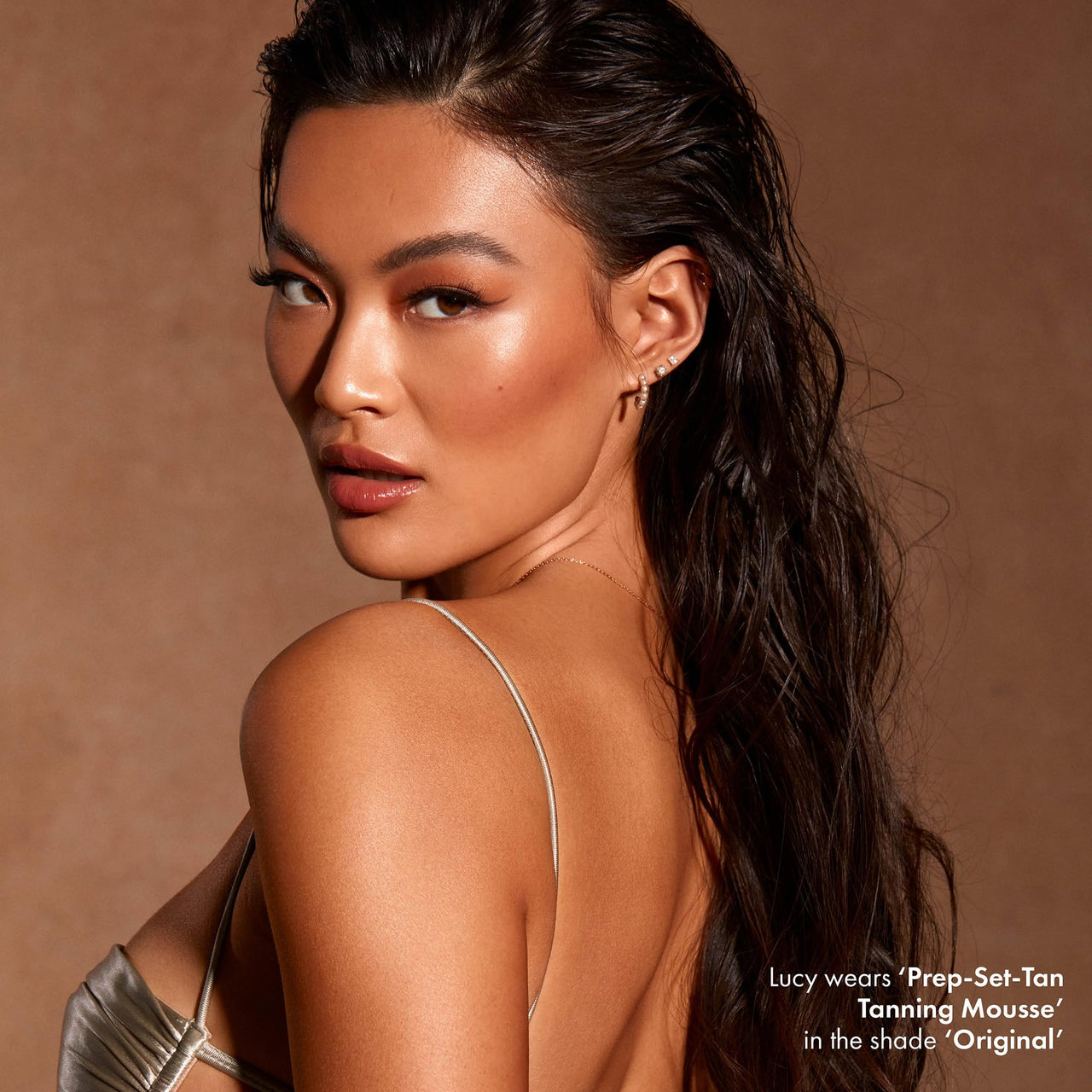 ICONIC LONDON Prep Set Tan Mousse | Long Lasting, Sun Kissed Skin, Bronze Glow, Cruelty-Free, Vegan Makeup, Original