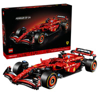 Thumbnail for LEGO Technic Ferrari SF-24 F1 Model Car Kit - Building Set for Adults, Ages 18+ with Realistic Features - Ferrari DIY Craft for Display - Gift Idea for F1 Fans - 42207