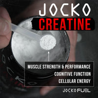 Thumbnail for Jocko Fuel Creatine Monohydrate Powder - Creatine for Men & Women, Supplement for Athletic Performance & Muscle Health, 90 Servings 16 oz (Unflavored) (16 OZ JAR)