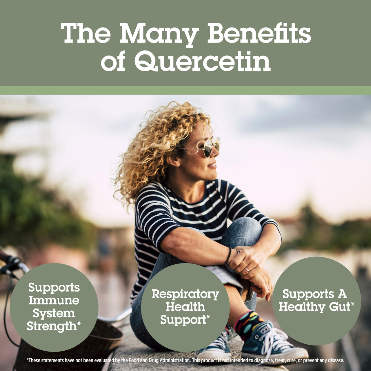 Quantum Health Quercetin+ 500mg Powerful Immune Support Supplement with Zinc 11 mg & Vitamin C 100 mg - Seasonal Immunity Boost, Respiratory Health & Gut Support Complex for Women & Men - 90 Capsules