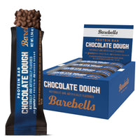 Thumbnail for Barebells Protein Bars Chocolate Dough - 12 Count, 20g High Protein Treats - Chocolate Nutrition Bar with 1g Total Sugars - On-The-Go Breakfast or Post-Workout Snack