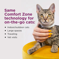 Thumbnail for Comfort Zone Cat Calming Collar: 1 30-Day Calming Collar; Cat Pheromones Help Anxiety, Reduce Stress, Urine Marking, Scratching; Indoor or Outdoor Cats; Long-Lasting
