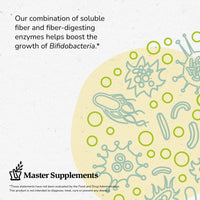 Thumbnail for Master Supplements TruFiber - 6.35 oz - Prebiotic Fiber to Help Boost Probiotic Growth - Supports Digestive Health - Vegan, Gluten Free - 50 Servings