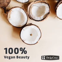 Thumbnail for De La Cruz Coconut Oil - Expeller Pressed Coconut Oil for Skin and Hair - Natural Moisturizer for Skin and Hair Jumbo Jar - 5.5 oz