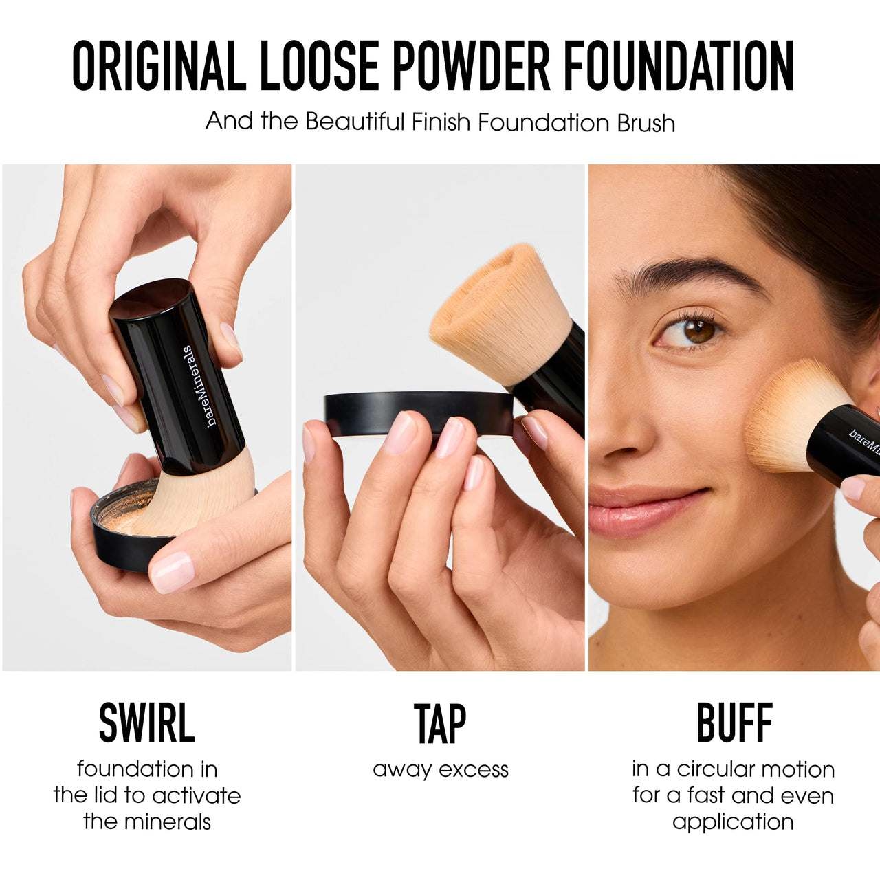 bareMinerals Original Loose Powder Foundation SPF 15, Fair 01, Vegan, Cruelty-Free & Dermatologist-Tested