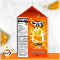 Thumbnail for Goldfish Flavor Blasted Xtra Cheddar Cheese Crackers, 27.3 oz Carton (Pack of 2)