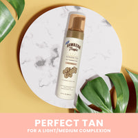 Thumbnail for Hawaiian Tropic Sunless Tan Light/Medium Self-Tanning Foam, 6.7oz | Self Tanner Light, Self Tanner Medium, Sunless Tanner, Sunless Tanning Foam, 6.7oz