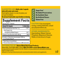 Thumbnail for Nature Made Cranberry Supplement 500mg with Vitamin C for Immune & Antioxidant Support, Cranberry Blend for Urinary Tract Health, One Per Day, 60 Capsules