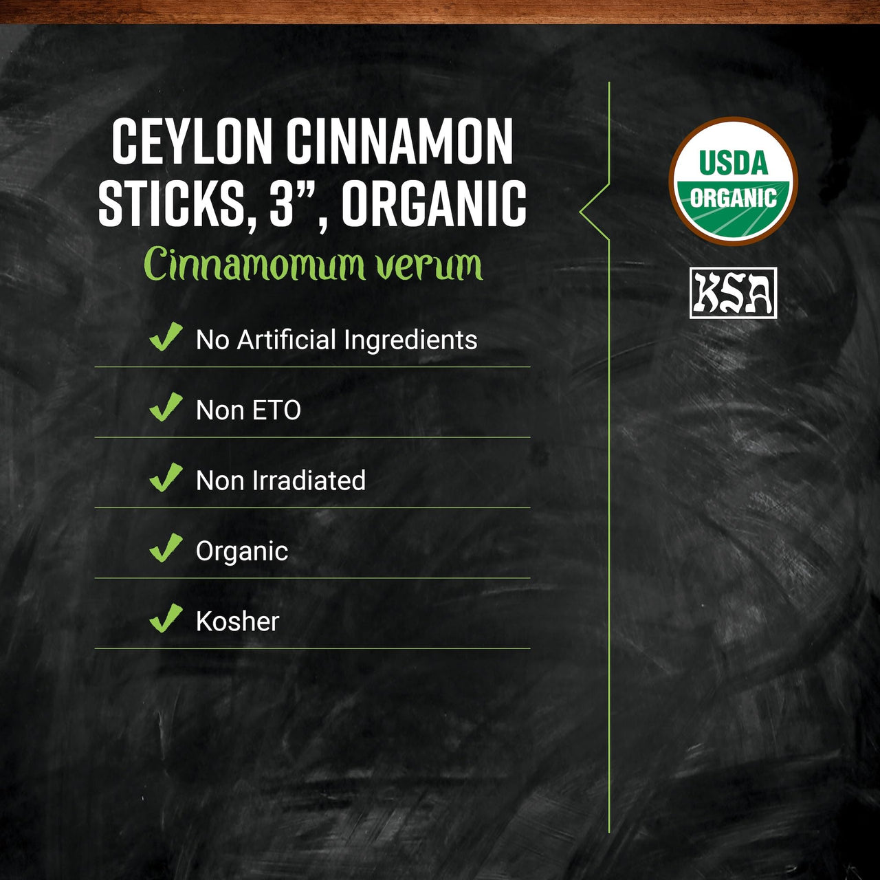 Frontier Co-op Organic Ceylon Cinnamon Sticks 3" 1lb - Bulk Cinnamon Sticks for Crafts, Drinks, Holiday Recipes, Cinnamon Powder and More