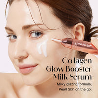 Thumbnail for Medicube Collagen Glow Booster Milk Serum - Twist & Click - Radiance & Hydration with Niacinamide, Milk Protein Extract, Hydrolyzed Collagen - Illuminates & Firms Skin - Korean Skin Care, 0.50 oz